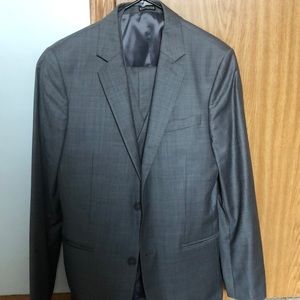Express grey 3 piece suit